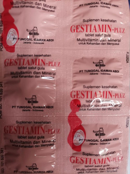 Obat Gestiamin diusia kehamilan 6bulan