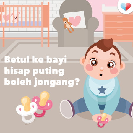 Betul ke bayi hisap puting boleh jongang?