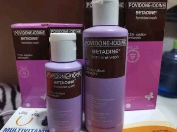 Betadine feminine wash
