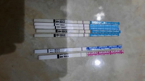 Testpack beda merk beda hasil