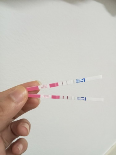 ปจด. ขาดประมาณ5วันคะ ตรวจแล้วขึ้น2ขีดเข้มแบบในรูปเลย