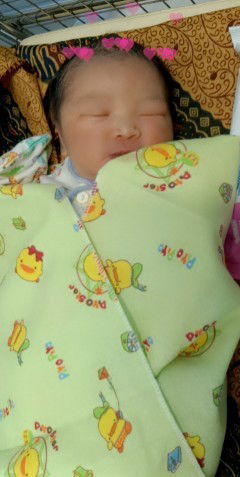 Alhamdulillah sudah launching baby girl