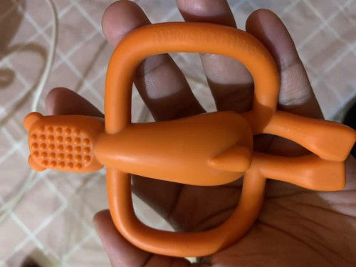 Teether matchstick monkey