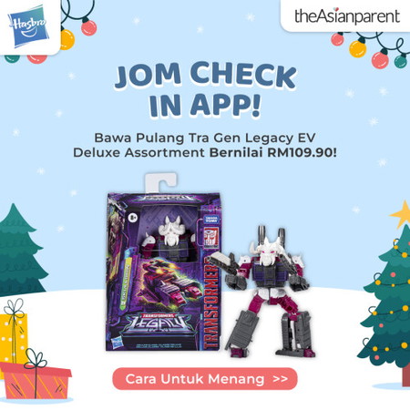 CHRITSMAS GIVEAWAY: Check In App & Menang Produk Dari Hasbro!