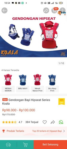 Gendongan bayi