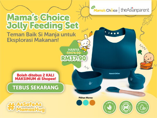 RM37.90 SAHAJA untuk Mama’s Choice Jolly Feeding Set