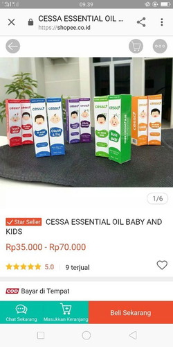 Cessa biru untuk batuk pilek bayi