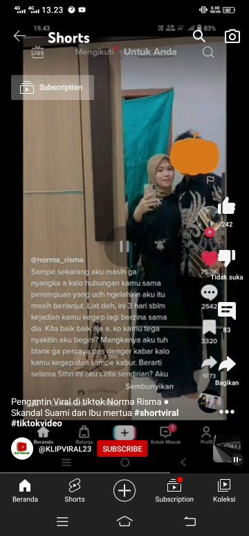 selingkuh dengan ibu mertua