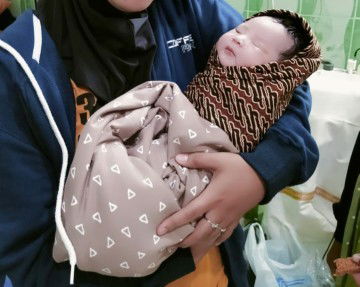 MasyaAllah sudah lahir