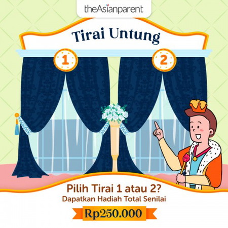 Terdapat masing-masing 1 pemenang beruntung untuk Tirai 1 dan 2. Hanya berlangsung 30 Des 2022 😍 Pemenang: <a href='https://community.theasianparent.com/q/halo_parents_minsay_mau_mengumumkan_pemenang_fun_game_dan_tirai_untung_minggu_la/4417536' target='_blank' >https://community.theasianparent.com/q/halo_parents_minsay_mau_mengumumkan_pemenang_fun_game_dan_tirai_untung_minggu_la/4417536</a>