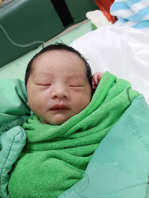 คลอดแล้วค่ะแบบผ่า