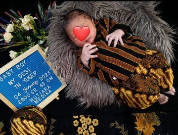 Alhamdulillah hpl 8 Januari lahir 4 januari