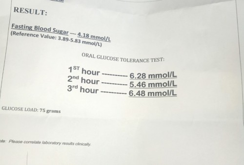 OGTT Result