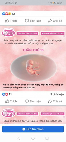 Bầu bao nhiu tuan thi con máy z moi người e 14 tuan ma sao k cảm nhận dc gi ạ