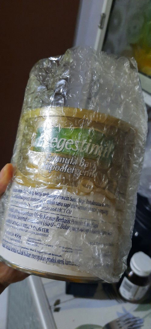 Alergi susu ,saya ada neocad dan progistimil untuk bayi 0-12 bln