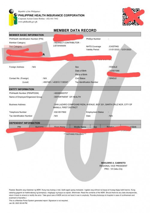 Philhealth!! Due ko na next month Magagamit poko kaya yan  ang  avilidity kasi is Dec 2022 lng.
