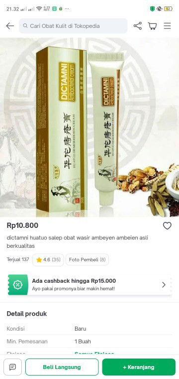 Ada nggk yg pakai ini Bun aku beli di lazada untuk ambeyen boleh atau tidak