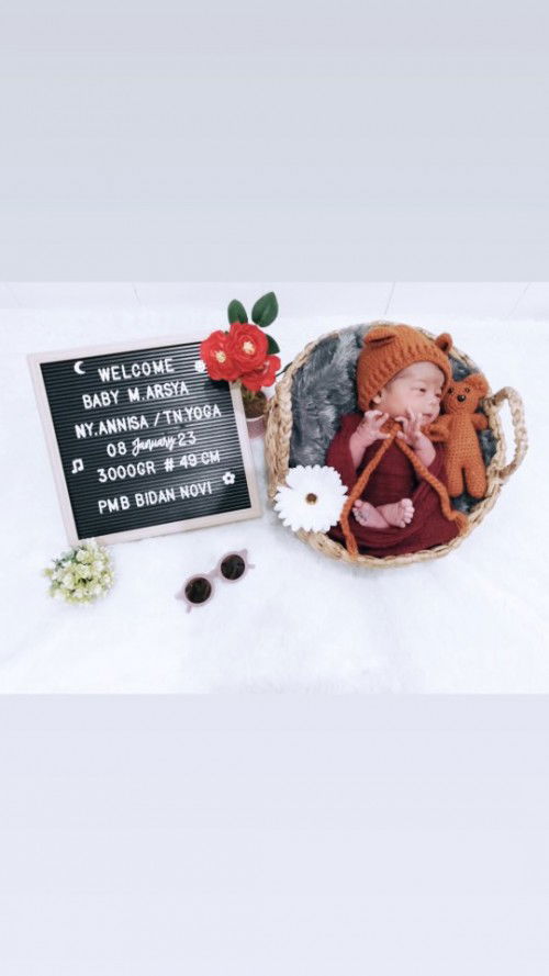 Alhamdulillah hpl 23 januari launcing tgl 8januari