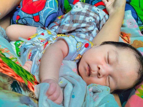 ลูกหายใจครืดคราด เหมือนมีเสมหะในลำคอ