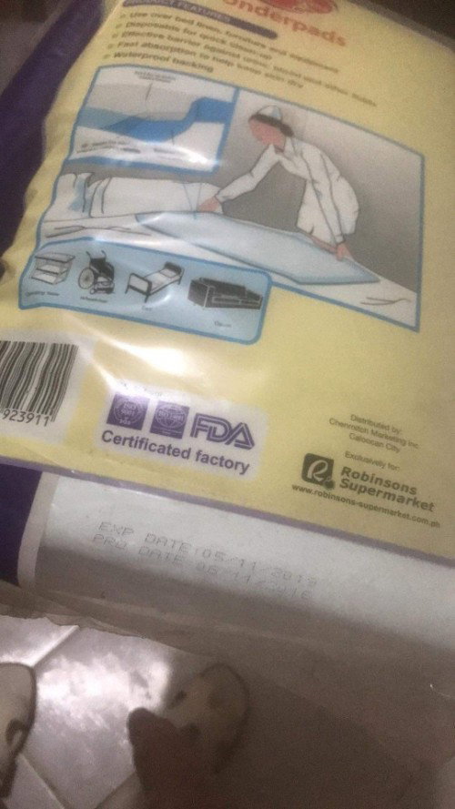 Is it okay to use expired Underpads?