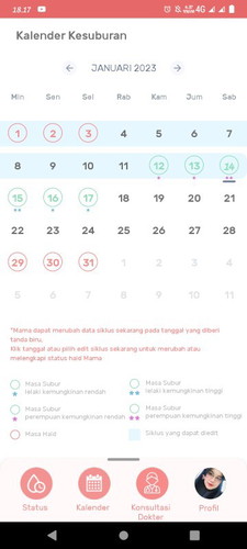 Seminggu setelah haid keluar flek