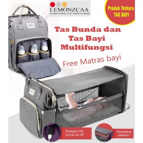 DIAPER BAG + MATRAS BAYI, BERGUNA ATAU TIDAK ??