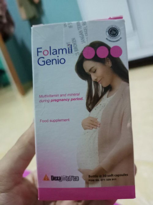 Bun apa vitamin folamil genio ada yang palsu??