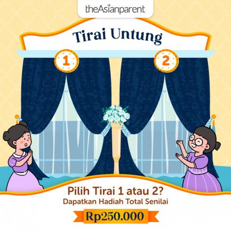 Terdapat masing-masing 1 pemenang beruntung untuk Tirai 1 dan 2. Hanya berlangsung 13 Jan 2023! 😍