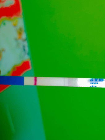 ตรวจเจอ2ขีดจางๆ