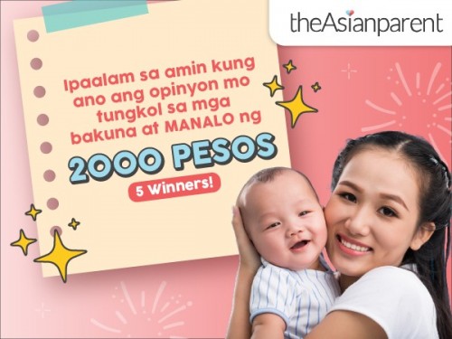 Ano ang opinyon mo tungkol sa bakuna? Sagutin at manalo ng 2,000!