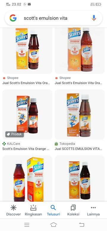Vitamin anak Scotts emulsion