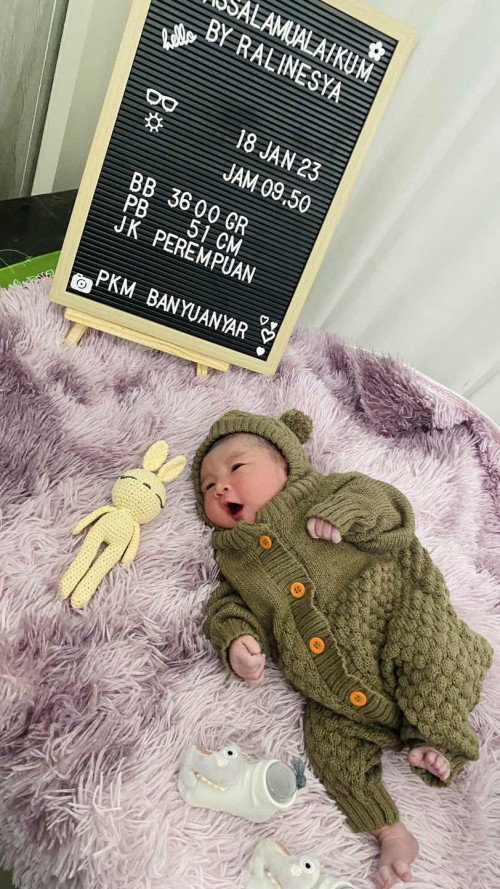 launching baby girl