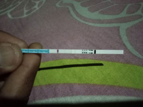 Hasil testpack negatif