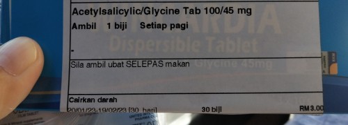Selamat tak makan ubat cairkan darah?