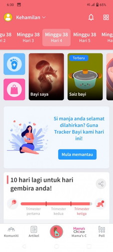 Assalamualaikum..
Ada yg sama due 02/02/23
Saya rasa takut bila belum ada tanda bersalin
#firstmom