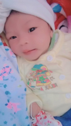น้องไอรินเกิดมกราคมวันที่10ค่ะ