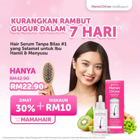 π« Rambut Gugur Semasa Menyusu? Ini Cara Atasi Paling Berkesan! π
