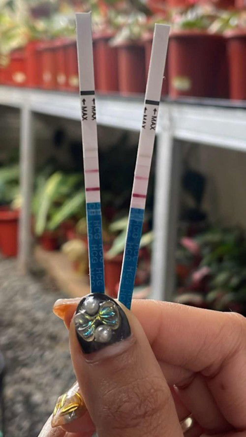 Ini hari ke 6 setelah tespek samar , dan skrg Puji Tuhan lebih jelas garis nya 🥹🙏🏻