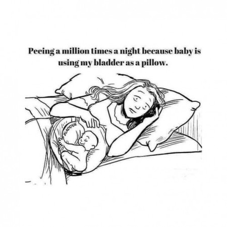 Since day 1, kayo din ba mga momsh? #19weeks #junebaby