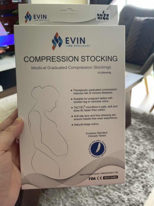 Nak let go compression stocking brand evin size S
