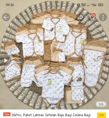 Rekomendasi baju bayi