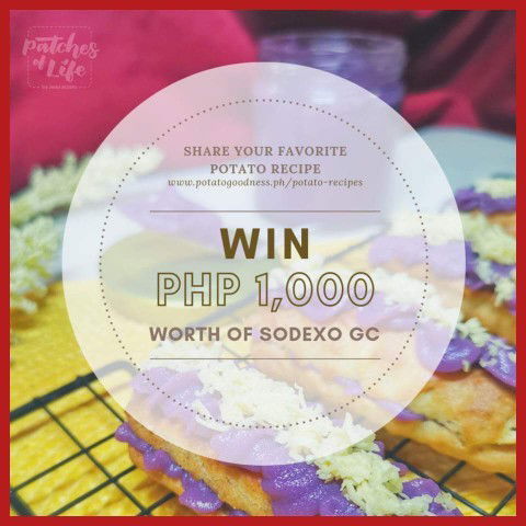Win Php1k Sodexo GC just by choosing a Potato recipe!