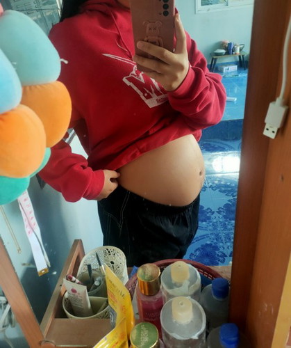 โดนทักว่าท้องเล็ก บ่อยมาก