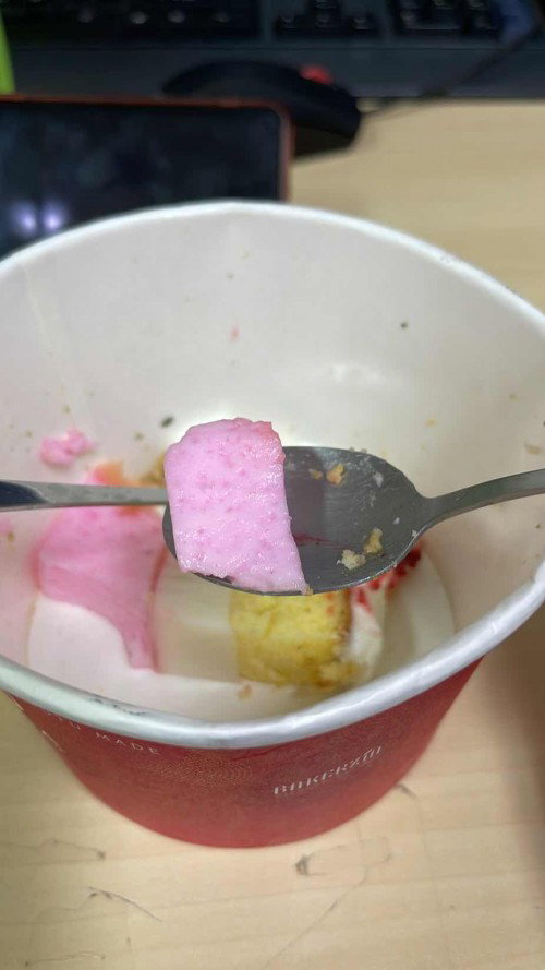 Puding lapis busa