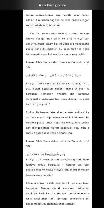 Bolehkah ibu hamil berpuasa part 2