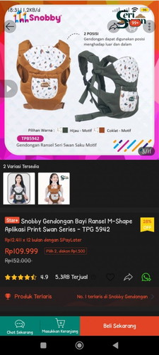 Gendongan bayi