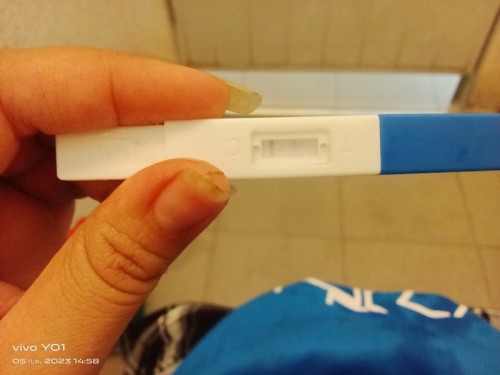 อยากทราบว่าแบบนี้ ตั้งครรภ์ กี่สัปดาห์ค่ะ ตรวจรอบที่2 ค่ะ .