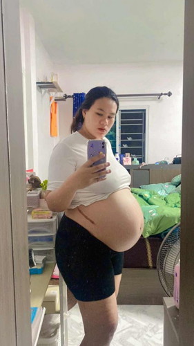 #น้องดิ้นแรงมาก
37+4Week❤️