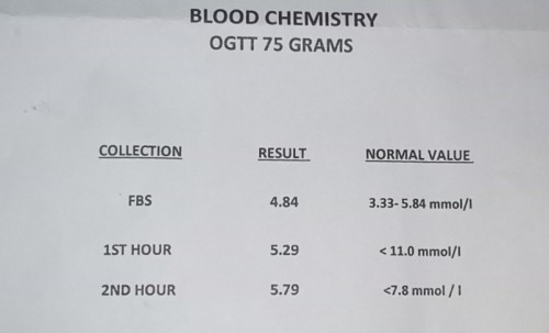Hello po, ask ko lang po kung normal po ba result ng OGTT ko?
thankyou po