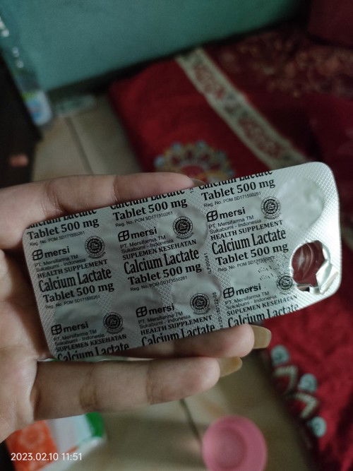 Ini Obat kalsium dari bidan puskesmas